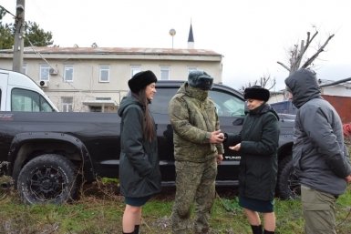 Иномарку передали на передовую Южное таможенное управление