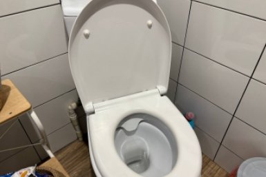 5 ст. ложек на стенки - унитаз сияет как жемчужина: чисто даже под ободком ИА SevastopolMedia