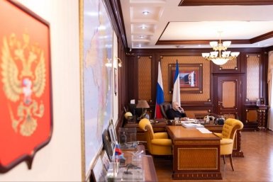 Глава Крыма провел переговоры с губернатором Белгородской области Соцсети С. Аксенова