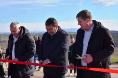 В селе запустили новый газопровод Минтопэнерго Крыма