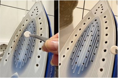 Одной таблеткой вычистила подошву утюга - пригар не найти даже с лупой ИА SevastopolMedia