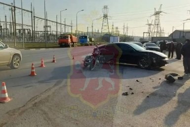 Мотоциклист погиб при столкновении с иномаркой в Феодосии