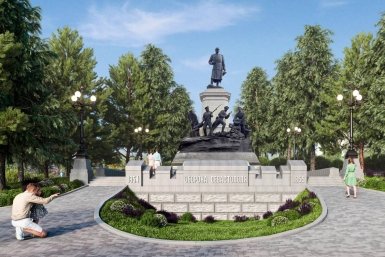 Визуализация проекта реконструкции Соцсети М. Развожаева