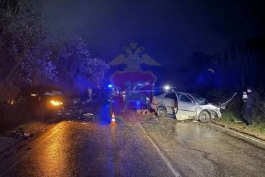 Один человек погиб и трое пострадали в ДТП  под Судаком в Крыму