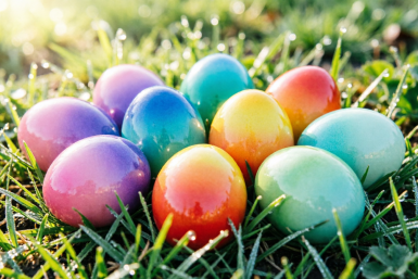 Беру капусту - и делаю пасхальные яйца сиреневыми: натуральный краситель за 20 минут Создано с помощью ИИ