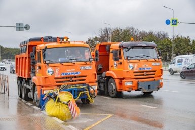 Дороги готовят к весенне-летнему периоду Правительство Севастополя