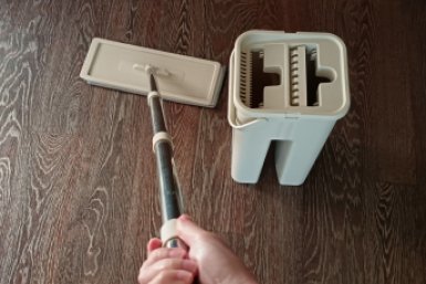 2 ложки в ведро – пыль не садится две недели, полы чистые, без разводов