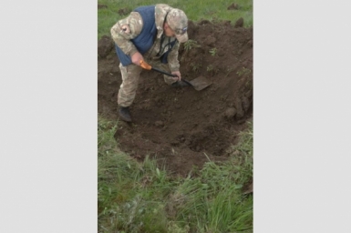 В Крыму нашли останки еще одного красноармейца в районе села Каменского