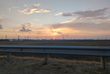 Перед Крымским мостом изменилась схема движения  с 20 апреля