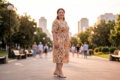Названы 4 фасона платьев на лето с эффектом "минус 5 кг"