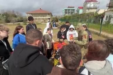 Боец СВО обучил студентов из Крыма тактической медицине