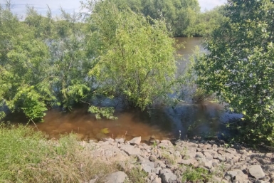 На Ставрополье уровень воды в реке Калаус на 2 см выше опасной отметки Марина  Померанцева , ИА EAOMedia
