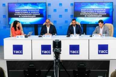 Пресс-конференция &quotЭнергетика Приморья: подготовка к новому отопительному сезону и газификация&quot Евгений Кулешов, ИА PrimaMedia