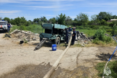 На болотоходе доставят школьников на экзамен 11 июня в селе на Ставрополье МЧС Ставрополья