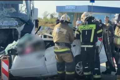 В Крыму три человека погибли в ДТП с автобусом