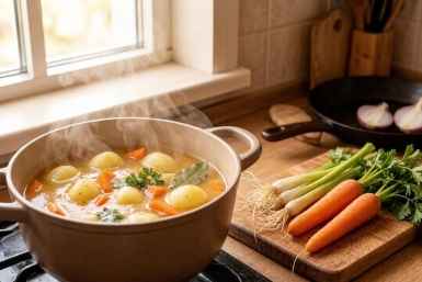 Меняем воду при варки картофеля — получаем блюдо, как в ресторане