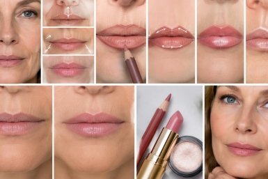3 возрастных изменения губ после 50 Сгенерировано ИИ
