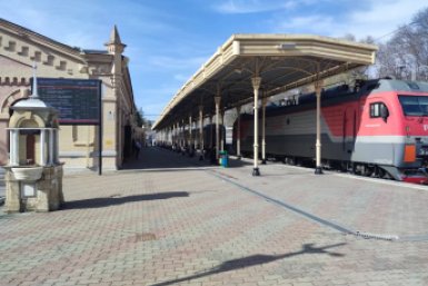 РЖД временно направит часть поездов из Сочи в Кисловодск с 17 по 19 ноября ИА Stavropol.Media