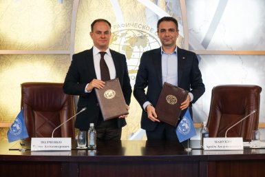 Курорт "Золотые пески " в Крыму и РГО подписали соглашение о сотрудничестве