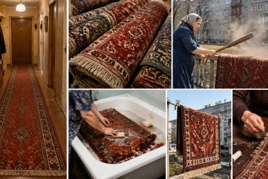 Она лежала в коридоре у всех в СССР Сгенерировано ИИ