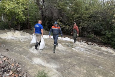На ЮБК от воды освободили 33 объекта, остаются подтопленными 4
