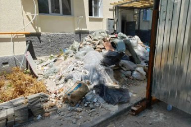 В Севастополе на Павла Корчагина убрали свалку после вмешательства прокуратуры