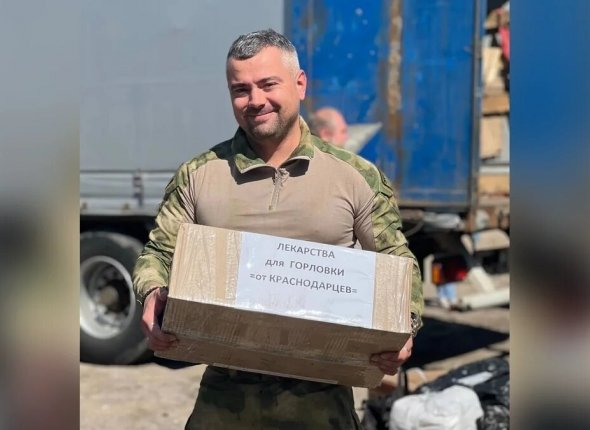 Доброволец и герой гуманитарных миссий Александр Крештоп едет в Краснодар