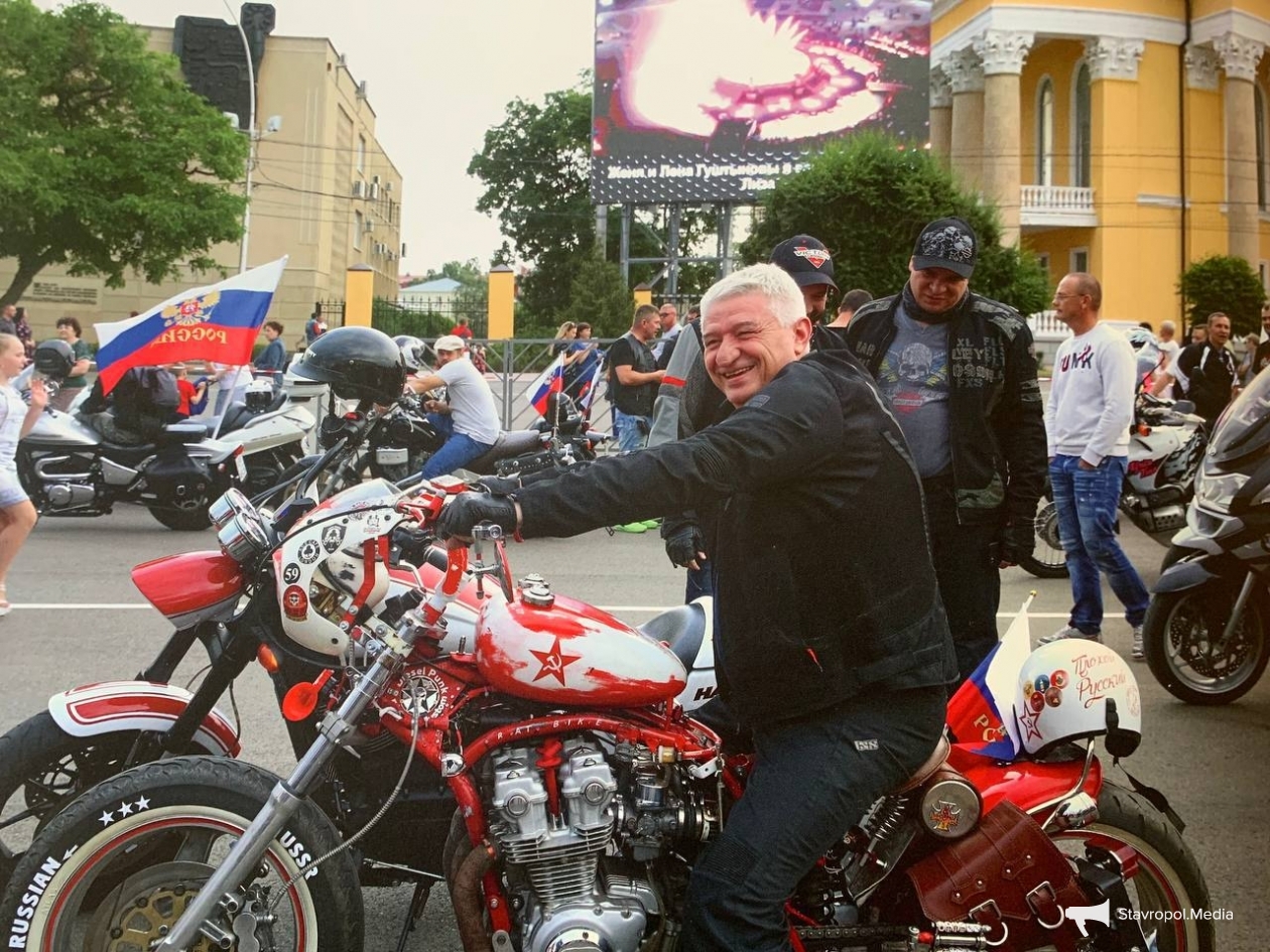 Андрея Джатдоева часто можно было увидеть на мотоцикле