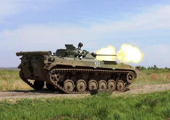 Российские военные прорвались в село Очеретино в ДНР Минобороны России