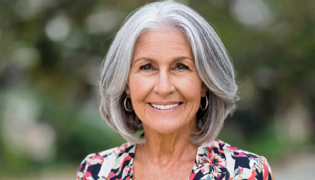 Седина под новым углом - какие 3 стрижки &quotсмоют&quot до 10 лет без макияжа ИИ &quotКандинский&quot (18+)