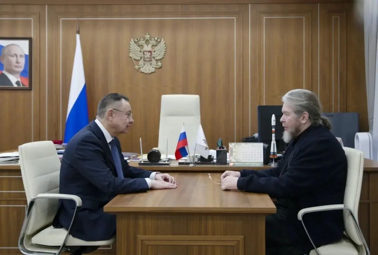 Митрополит Тихон и Ирек Файзуллин обсудили развитие музейных комплексов Минстрой РФ