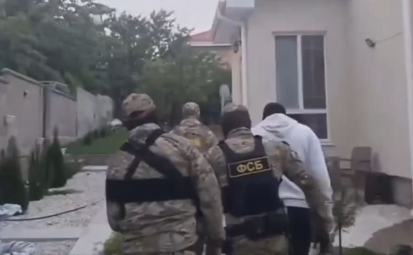 Кадр из видео УФСБ по Крыму и Севастополю