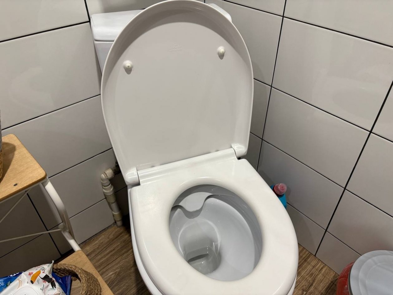 5 ст. ложек на стенки - унитаз сияет как жемчужина: чисто даже под ободком ИА SevastopolMedia