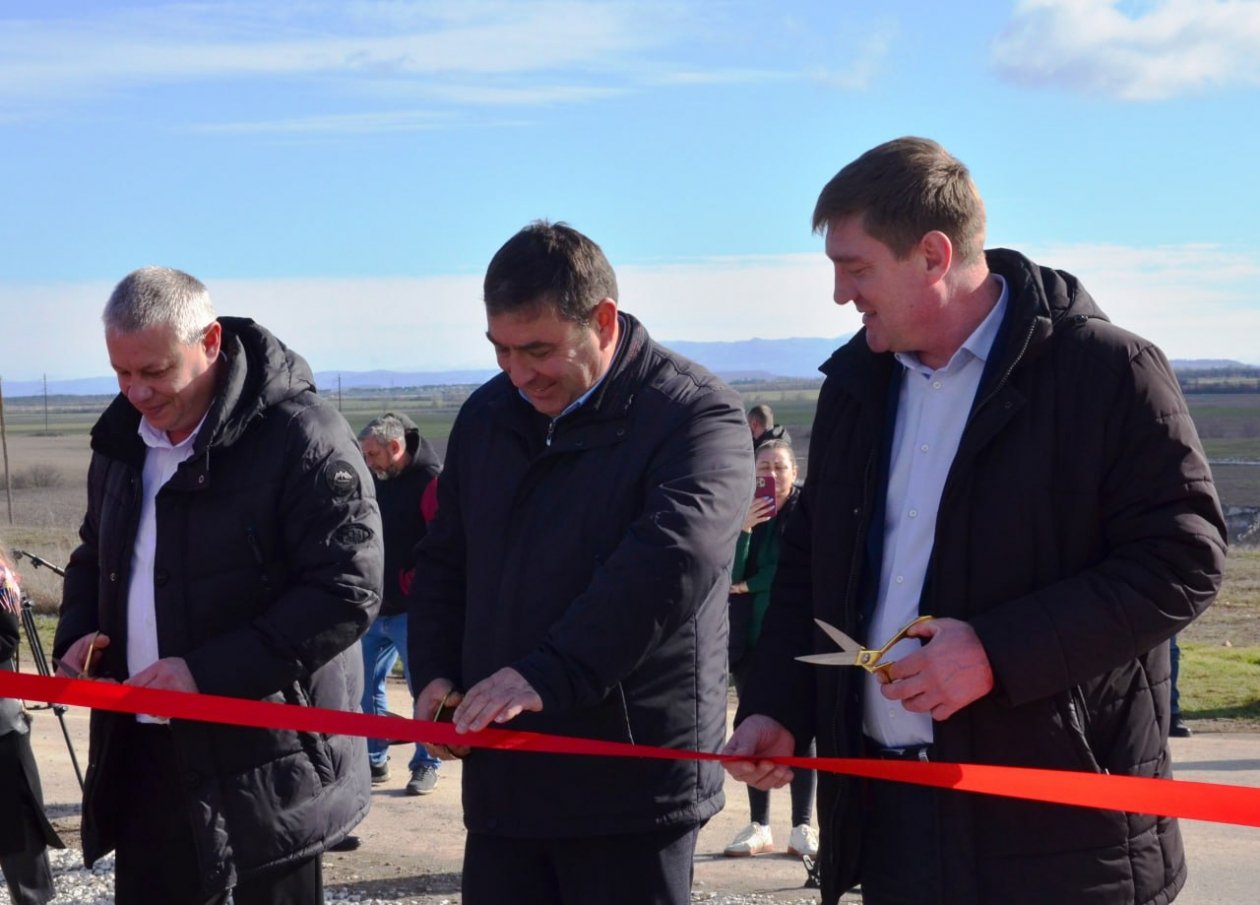 В селе запустили новый газопровод Минтопэнерго Крыма