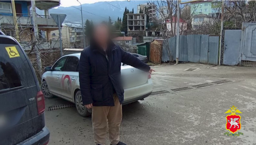 Кадр из видео МВД Крыма