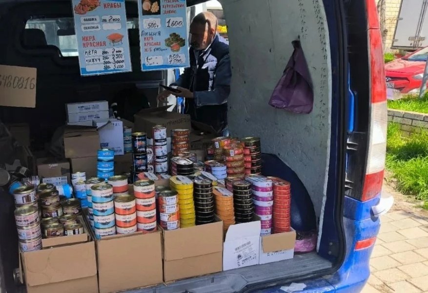 В городе незаконно продавали продукты Правительство Севастополя