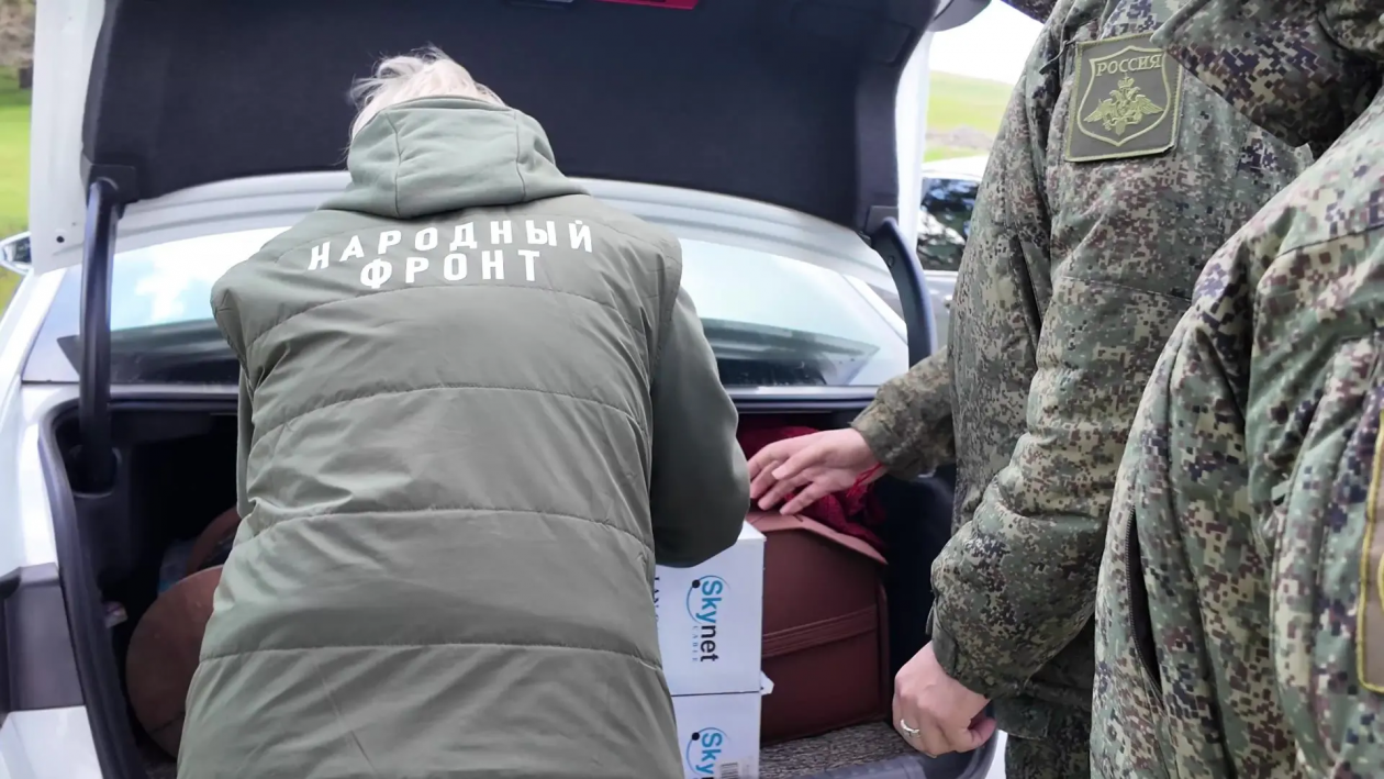 Бойцы благодарят крымчан за помощь Народный фронт Крыма
