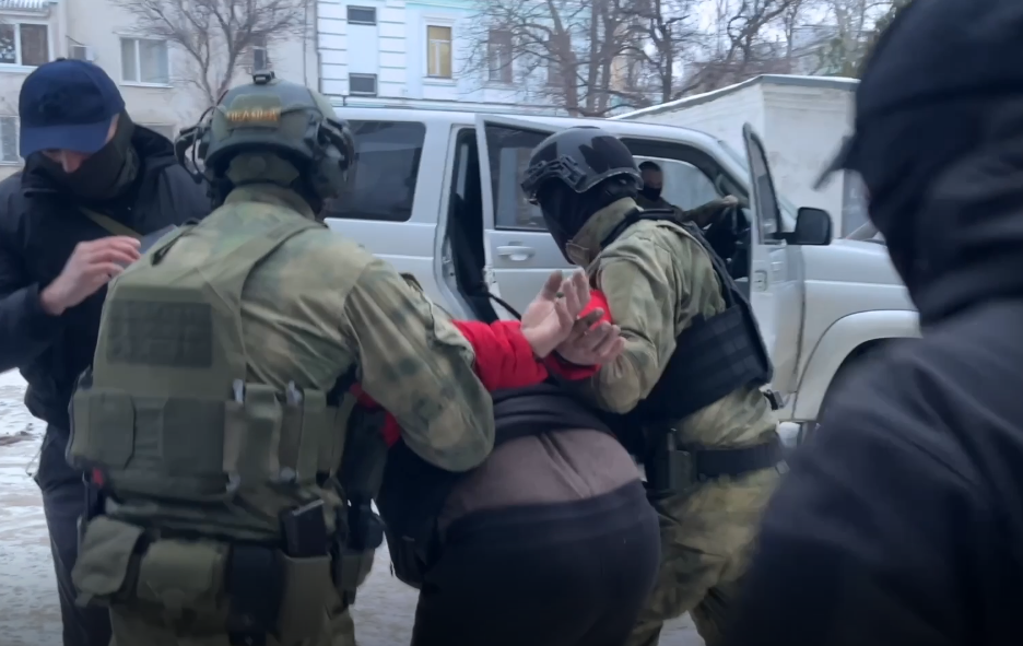 Кадр из видео УФСБ по Крыму и Севастополю