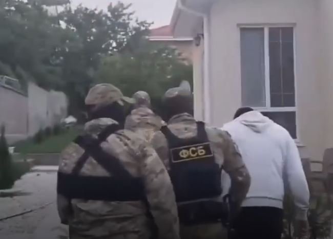 Кадр из видео УФСБ по Крыму и Севастополю