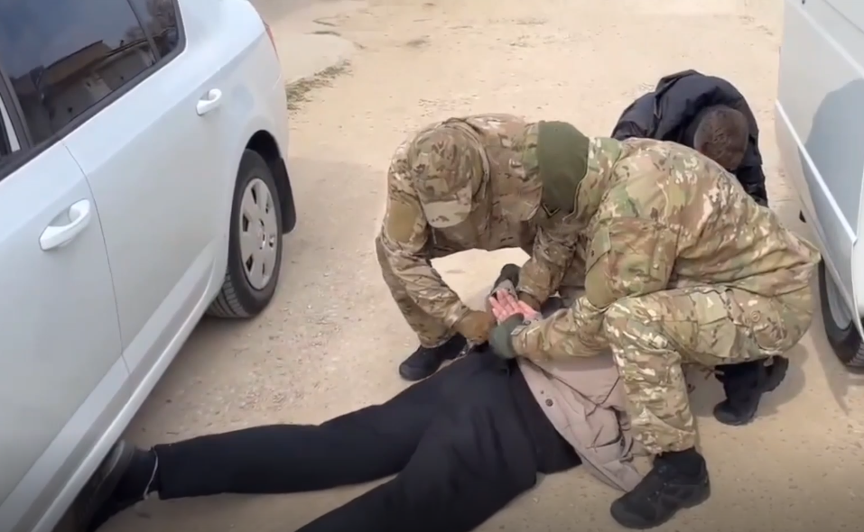 Кадр из видео УФСБ по Крыму и Севастополю