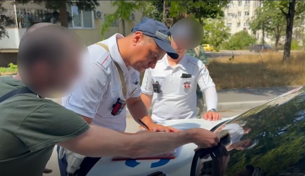 Кадр из видео Полиция Севастополя