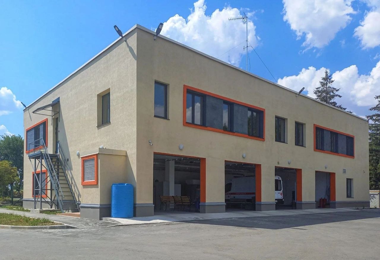 В поселке заработала новая подстанция скорой помощи Соцсети Ю. Гоцанюка