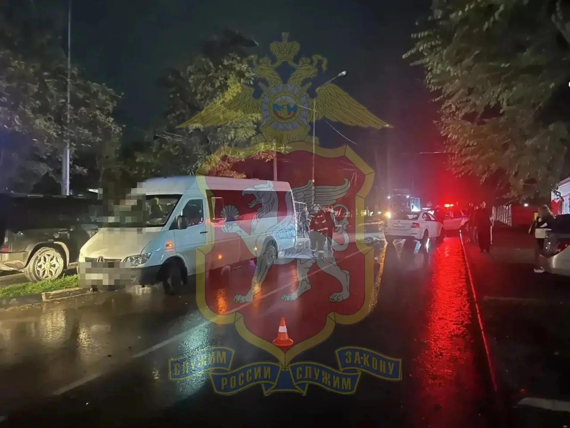 Место ДТП МВД Крыма